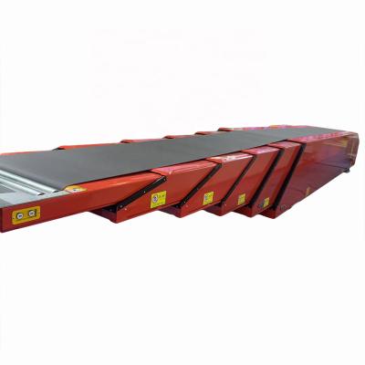 China Heat Resistant Telescopic Belt Conveyor Manufacturer Truck-Mounted Telescopic Belt Conveyor for sale