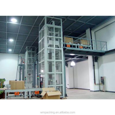 China Heat Resistant Ladder Production Line Continuous Vertical Hoist Elevator Conveyor for sale