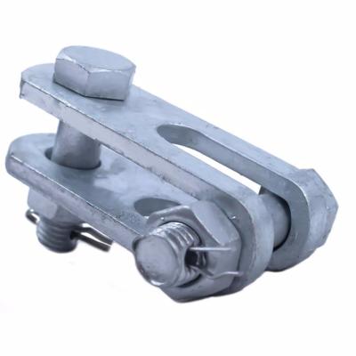 China Construction UB Type Electric Power Line Galvanized Clevis / Z Hanging Clevis / Right Angle Plates / Overhead Pipe Fitting for sale