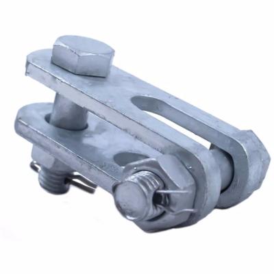 China Electric Power Line Construction Hebei Type 2018 Hot Dipped Galvanized Parallel Z Clevis /Z Type Clevis / Over Eye Link Fitting / Cable Linking for sale