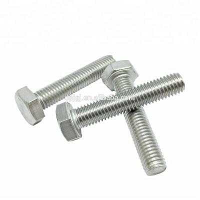 China High Tensile Power Line Aerial Accessories Full Stainless Steel Wire Hex Screws Bolt-Nut for sale