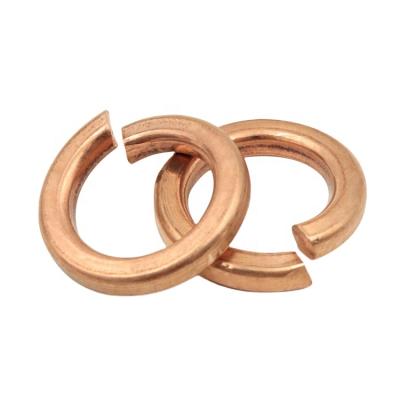 China Hot Selling Split Spring Brass Copper Lock Washer for sale