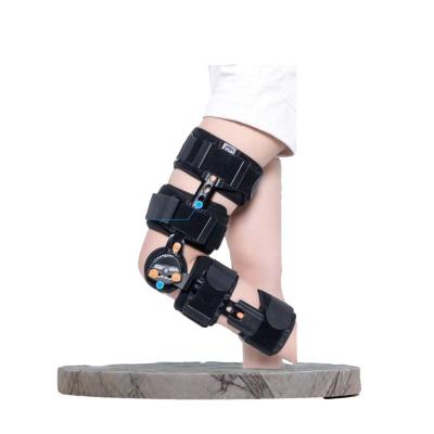 China Machinery Power Source Hinged ROM Knee Brace CE Certified Post Op Knee Support Orthosis for sale