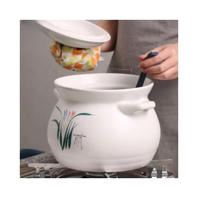 China Set de utensílios de cozinha não pegajoso branco para decoração de sopa de ervas da medicina tradicional chinesa à venda