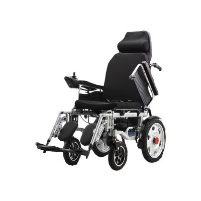 China Adjustable Steel Electric Wheelchair for Elderly and Handicapped CE ISO 13485 Certified for sale