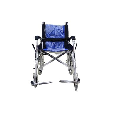 China Quick Fold Light Weight Manual Folding Wheel Wheelchair Standard Wheelchair 79*28*30cm for sale