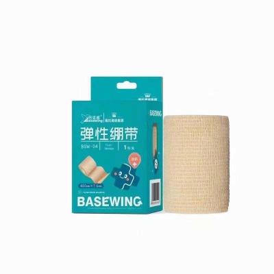 China Standard ISO 13485 Kohäsive Bandagen aus nicht gewebten Stoffen für Fußballsocken-Bandage und Kniebeutel zu verkaufen