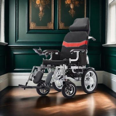 China 83*43*79cm Aluminum Alloy Electric Wheelchair with Advanced Intelligent Control System for sale