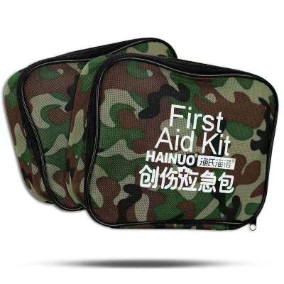 China Custom Medical Supplies Emergency First Aid Kit and Bag Stocked 3 Years Shelf Life for sale