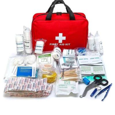 China Large Size EN 149 -2001 A1-2009 Safety Standard Portable Trauma and Abrasion First Aid Kit for sale