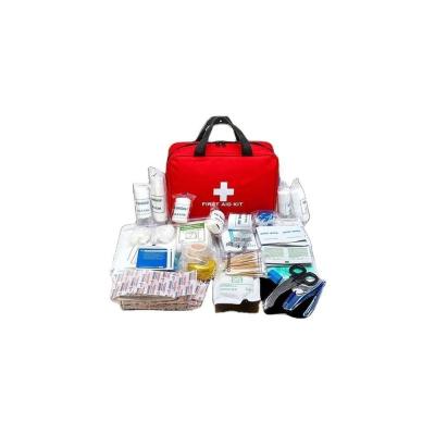 China Outdoor First Aid Emergency Kit Survival Medical Camping Equipment Bag with Materials for sale