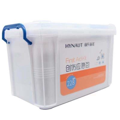 China Eenvoudige stijl 156 stuks Draagbare waterdichte medische noodzak Eerste Hulp Survival Kits Te koop