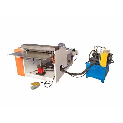 China Low Price Hot Sale Semi-automatic Aluminum House Aluminum Roll Blade Box Cutter Fixing Machine for sale