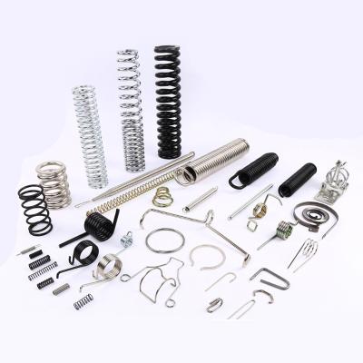 China Custom OEM Spool Stainless Steel 304 316 Tension Coil Resonance Double Hook High Extension Spring for sale