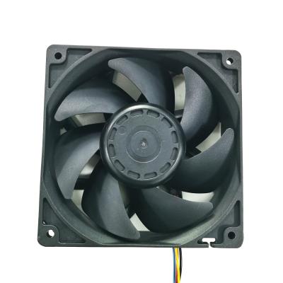 China 120*120*38mm DC IP68 Waterproof Full Plastic Sealing Waterproof Fan For Waterproof Equipment for sale