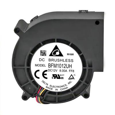 China Plastic BFM1012UHFF8 97x33mm 9733 5.8a 8700rpm 1695pa 12v Blower High Pressure Fan for sale