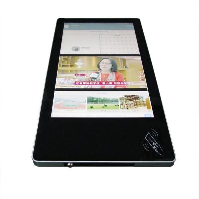 China Indoor Advertising Time Player Card Time Attendance Device 8 Inch LCD Display Access Control Card System for sale