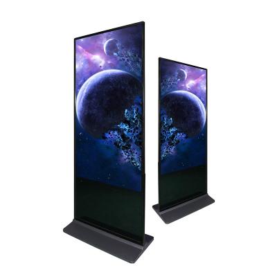 China 2020 Hot Sale Indoor 55 Inch LCD Remote Control Floor Stand Advertising Media Player for sale