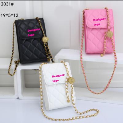 China Famous Brands Ladies Waterproof Women's Purses Branded Handbag Mobile Phone Luxury Bags for sale