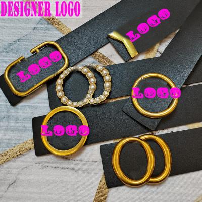 China Designer Custom Logo W7cm Luxury Ladies Casual or Party Waist Belts for Women for sale