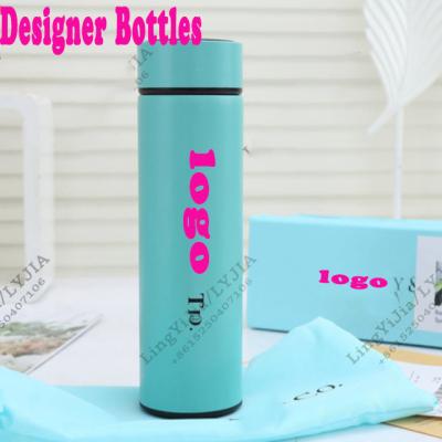 China Stored Led Top Famous Brand Designer Vacuum Cup Water Bottles And Sets for sale