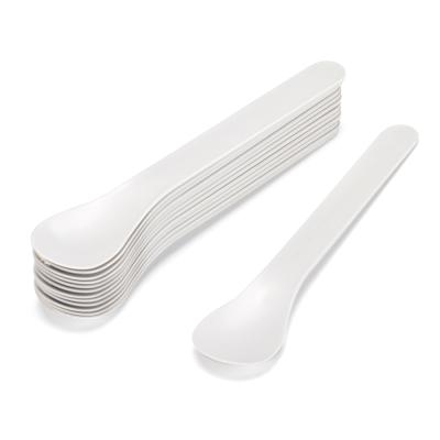 China PLA Eco - Friendly Disposable Yogurt Ice Cream Yogurt Biodegradable Spoon for sale