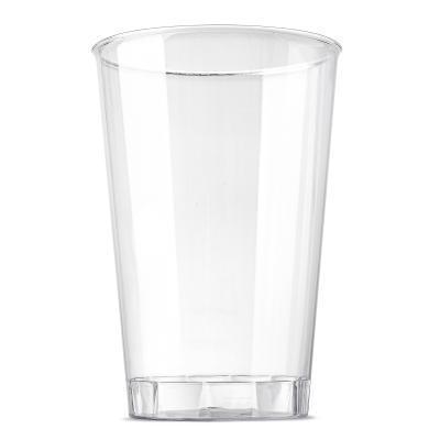 China FREE SAMPLE 12oz 360ml Disposable Clear Crystal Polystyrene Cup PS Disposable Plastic Drink Cup for sale