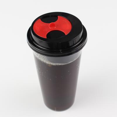 China FREE SAMPLE Factory Price Disposable Clear Drinking 700ml PP Coffee Drink Plastic Cup for sale