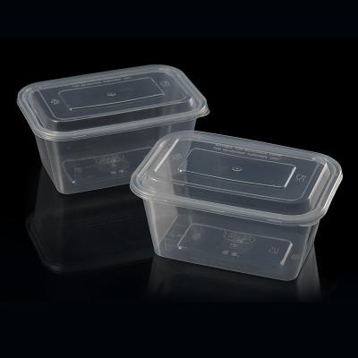 China FREE SAMPLE Disposable Restaurant Take Away Disposable Clear Plastic Lunch Box for sale