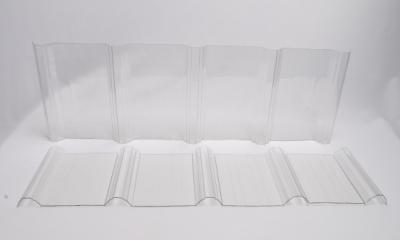 Chine 0.6mm aux feuilles de toit de polycarbonate de 2mm ondulées pour la serre chaude à vendre