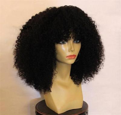 China Transparent Curly Curl Lace Wigs Full Lace Bob Hair Curly Hair 250% Density Human Hair Wigs for sale