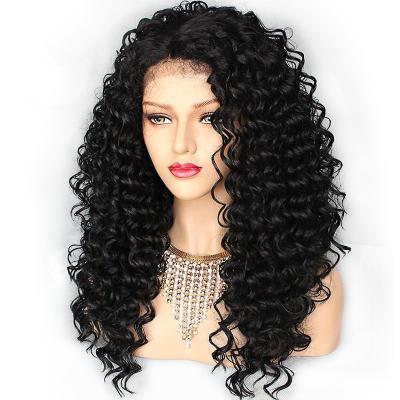 China Full Lace Curl Human Hair Wigs Deep Curly Color Natural Wigs With Indian Remy Human Hair Wig For Women for sale