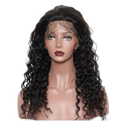 China Jerry Curl Transparent Lace Wigs Lace Front Human Hair Wigs Jery Curly With 130% 150% 180% 250% Density Wigs for sale