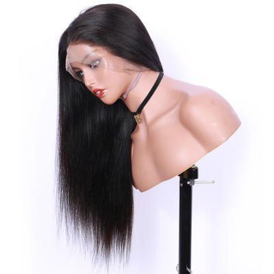 China Baby Brazilian Straight Hair Silk Bottom Human Remy Hair Wig Straight Silk Lace Front Human Hair Wigs With Top Human Wig Pre Plucked for sale