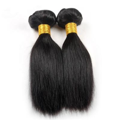 China Wholesale Original Pure Natural Brazilian Hair Silky Virgin Remy Human Hair Bundles staigtht #1b cuticle lined hair weaving in stock for sale