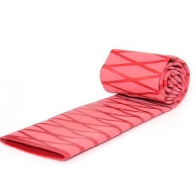 China LOW VOLTAGE pattern heat shrink tubing non-slip pipe sleeving for fishing rod insulation heat shrink pipe for sale