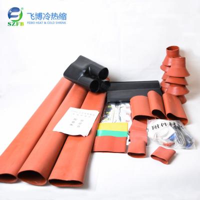 China SUZHOU FEIBO Electricity Market Outdoor Power Cable Accessories 26/35KV 3 Cores Heat Shrink Terminal Insulation Protection for sale