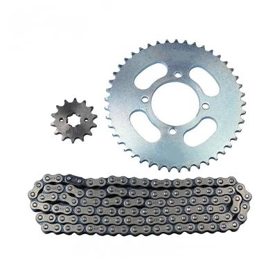 China Motorcycle Transmission 428 Motorcycle 520H Sprockets And Chain Kit Set for sale