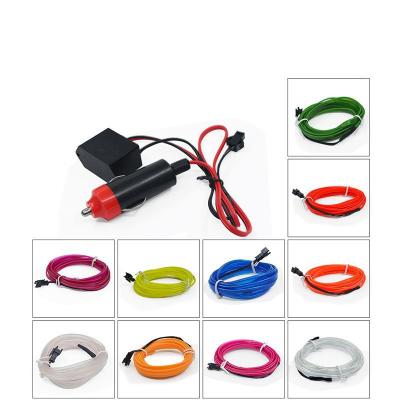 China Auto Interior LED Strip Light, 12v USB Cold Light Strip Edge Car Colorful EL Cold Light Line for sale