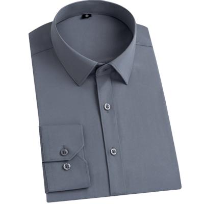 Chine Anti-pilling Good Selling Fashion Style Custom Not Easy To Fade Formal Handsome Men'S Nice Cotton Shirts High Quality Shirt Pure Color Shirts à vendre