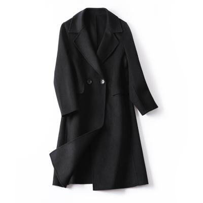 China Factory direct sales breathable new cashmere coat women's wool blend coat wholesale women's coat for sale