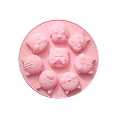 China Factory Wholesale Baby Stocked Silicon Animal Chocolate Blocks Silicone Mold With Reasonable Price for sale