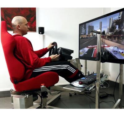 China Stainless Steel 304 Motion Racing Simulator With CE Certification 220V Indoor Universal Device à venda