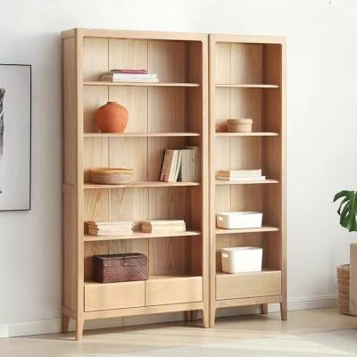 China Simple design traditional modern wood 5 tier bookshelf for bedroom bookcase for sale