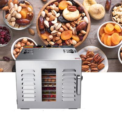 China Hotel Use 10 Tiers Mango Fruit Dryer Meat Dryer Optional Home Jerky Dehydrator Machine 50Hz 60Hz For Herbs for sale