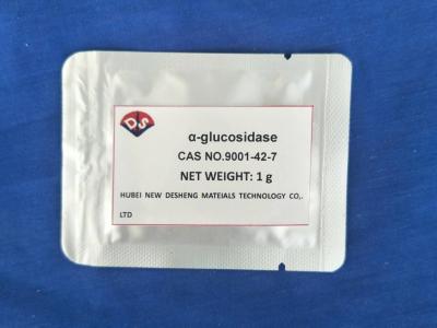 China Análisis de la glucosidasa 99.0~101.0% del α de la preparación enzimática de no. 9001-42-7 de CAS en venta