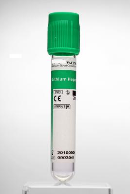 Chine additifs Anticogulation de tube de collection de sang d'héparine du lithium 200IU/mg à vendre