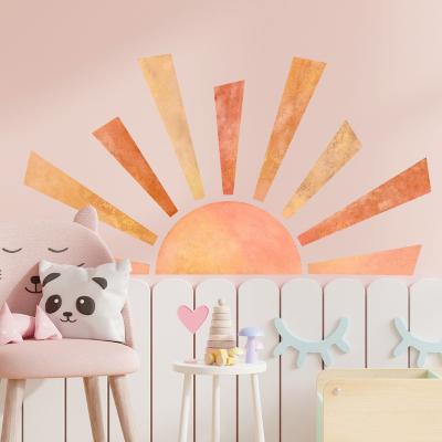 China paper & Background creative stickers living room bedroom stickers wall cardboard pattern decorative self-adhesive stickers can be customized for sale