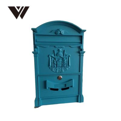 China Factory Directly Supply Custom Cheap Antique Retro Metal Mailbox for sale