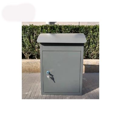 China Cold Wall Mounted Outdoor Waterproof Package Large Sheet Metals Parcel Delivery Smart Mail Mailbox for sale